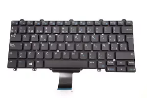 NEW Genuine Dell Latitude E5270 E7270 SPANISH Keyboard QWERTY X52X1 - Zdjęcie 1 z 6