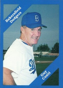 1988 Team Issue Bakersfield Dodgers GUY CONTI RC DODGERS PITCHING COACH