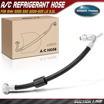 New A/C Suction Line for BMW 335d E90 2009-2011 L6 3.0L Compressor to Evaporator - Image 1 of 4