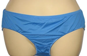 HANES COOL COMFORT - 7/L - BLAU - ATMUNGSAKTIVES MESH - TAGLESS HIPSTER PANTY - Bild 1 von 3