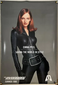 THE AVENGERS DS GEROLLT ORIGINAL EINBLATT FILMPLAKAT UMA THURMAN (1998) - Bild 1 von 1