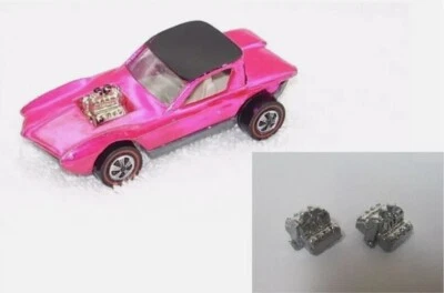 Hot Wheels Redline PYTHON ENGINE Motor Reproduction Part US Version - Qty 2 - Image 1 of 3