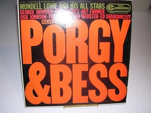 Mundell Lowe and His All Stars Gershwin's Porgy & Bess RCA Camden Cal-490 G+ /G+ - Picture 1 of 2