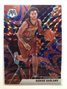 Darius Garland 2019-20 Mosaic #249 ROOKIE RC BLUE REACTIVE PRIZM SP CAVS NICE!!