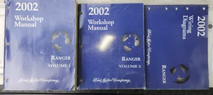 2002 Ford Ranger Service Manuals Set of 3 - Picture 1 of 1