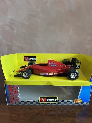 Burago 1:24 FERRARI F1 641/2 J. ALESI in Metallo MIB - Immagine 1 di 4