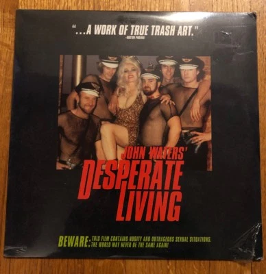 Desperate Living  -- NEW (Laserdisc)  John Waters, RARE, Mink Stole, Liz Renay  - Image 1 of 2