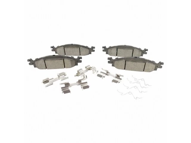 Front Brake Pad Set For 2009-2012 Lincoln MKS 2010 2011 DP814VZ - Image 1 of 1