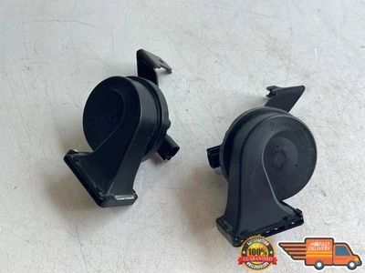 2014-2019 CADILLAC CTS HORN ALARM SIREN HIGH & LOW NOTE PITCH SET PAIR OEM 15 16 - Image 1 of 4