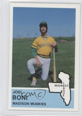 1982 Fritsch Midwest League Stars of Tomorrow Joel Boni #11 - Image 1 of 2