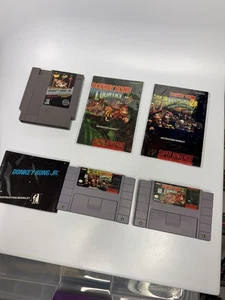 Donkey Kong Country 1 & 2 LOT (Super Nintendo Entertainment System, NES) - Bild 1 von 12
