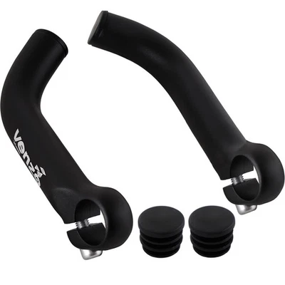 Extensor de manillar de bicicleta Venzo compatible con extremos de barra plana de 7/8" 22,2 mm Foto 1 de 4