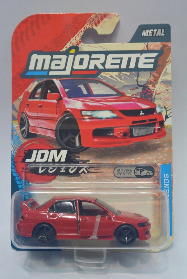 Majorette JDM LEGENDS DieCast car MITSUBISHI LANCER EVOLUTION 9 - Image 1 of 1