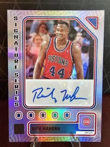 2023-24 PANINI - DONRUSS BASKETBALL RICK MAHORN - SIGNATURE SERIES - AUTO - Picture 1 of 2