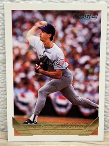 Vtg Topps Gold 1993 MLB Texas Rangers Kevin Brown Baseball Card # 785 - Picture 1 of 4