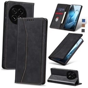 Flip Wallet Case for 5G,Leather Magnetic Folio Cover with Card OnePlus 13 Black - Picture 1 of 8