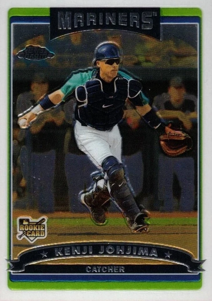 2006 Topps Chrome #285 Kenji Johjima RC - Seattle Mariners - Image 1 of 1