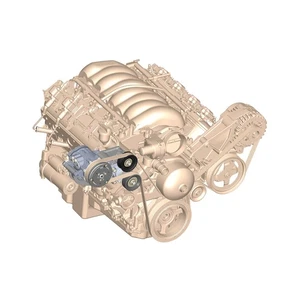 20-142BK LS High-Mount A/C Accessory Drive Kit- Includes SD7 A/C Compressor, - Picture 1 of 11