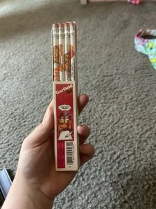 Vtg 1978 Garfield Pencils 4 Pack Empire Pencil Corp Jim Davis Comic Strip NIP - Picture 1 of 5