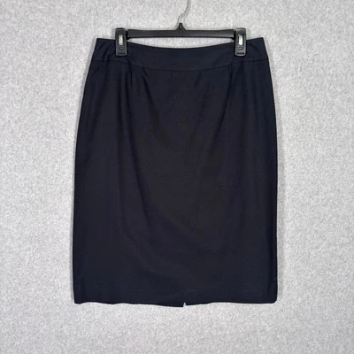 Falda Valerie Stevens 10 Lápiz Seda Algodón Sirena Silenciosa Cápsula Básica Mínima  Foto 1 de 4