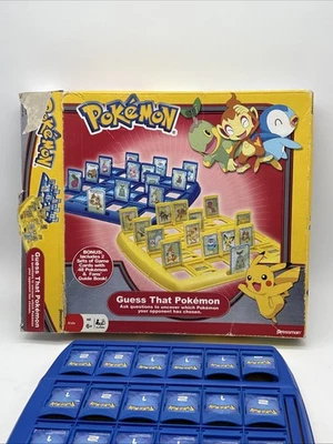 Guess That Pokemon 2009 Pressman Board Game READ MISSING A FEW CARDS with box - Image 1 of 4
