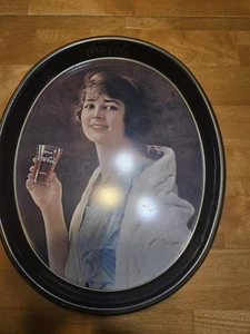 Vintage Coca-Cola Advertising Tray 1973 Reproduction of 1923 Original - Picture 1 of 3