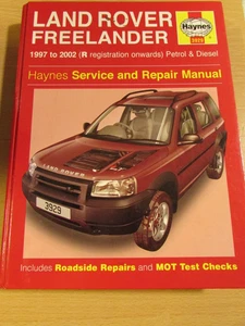 Brilliant HAYNES Service and Repair Manual LAND ROVER FREELANDER 1997-2002 - Picture 1 of 5