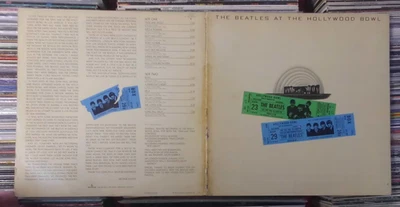 THE BEATLES LP: AT THE HOLLYWOOD BOWL (UK; Parlophone – EMTV 4( - Bild 1 von 4