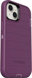 OtterBox Defender Pro Series Case and Holster for iPhone 13 | Color: Purple. - Picture 1 of 4