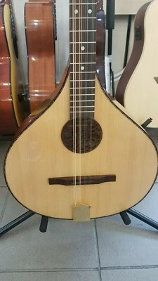 Concert Irish Bouzouki, made in Romania by Hora,solid wood, NEW+soft case - Image 1 of 4