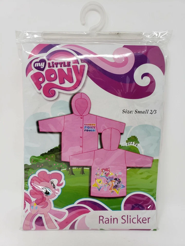 Hasbro Pink Toddler Rain Slicker - Size Small 2/3 -  - Imagem 1 de 1