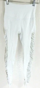 Beyond Yoga Damen Small Leggings High Rise geraffter Einsatz weiß gerafft - Bild 1 von 5
