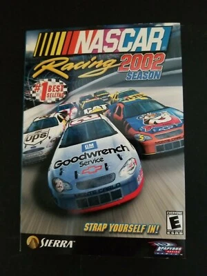 Vintage Sierra NASCAR Racing 2002 Season Windows Big PC Brand New in Box - Image 1 of 2