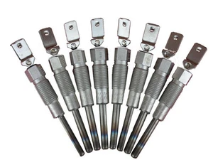 (8) FORD DIESEL GLOWPLUG SET GLOW PLUGS 6.9L 6.9 1983-1987 F350 F250 GLOW PLUG - Picture 1 of 4