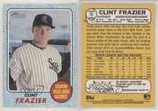 2017 Topps Heritage Minor League Edition Blue /99 Clint Frazier #75