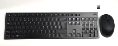 DELL Wireless Keyboard WK636+ MS300  Mouse+ Receiver UK Qwerty - Image 1 of 4