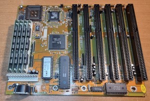 386 Motherboard SER 386-SS Am386 SX-40 REV-2.1A - 4MB RAM