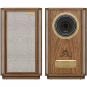 PAIR OF TANNOY PRESTIGE AUTOGRAPH MINI GR SPEAKERS (OILED WALNUT) - Picture 1 of 1