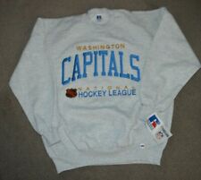 Nwt Vtg Washington Capitals Russell Embroidered Crewneck Sweatshirt Xl