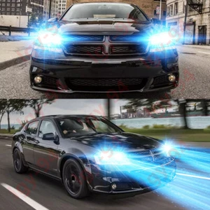 For Dodge Avenger 2010-2014 - 4X 8000K Combo LED Headlight Kit Hi/Low Beam Bulbs - Bild 1 von 12