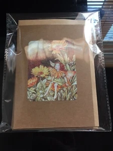 Flower Fairy Size A6 - 4 Cards + Envelopes - Picture 1 of 5