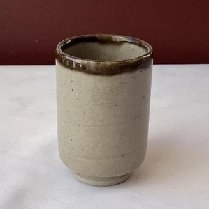 Vintage Japanese Handmade Ceramic Pottery Cup, Unmarked - Picture 1 of 6