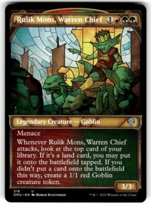Rulik Mons, Warren Chief (Showcase) Dominaria United NM MTG MAGIC - Picture 1 of 1