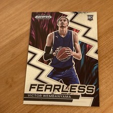 2023-24 Panini Prizm Draft Picks - Fearless #1 Victor Wembanyama (RC)