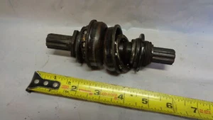 Bottom Bracket Set - Cups, Cones, Bearings, Splined Axle, Washers & Nuts - Picture 1 of 4