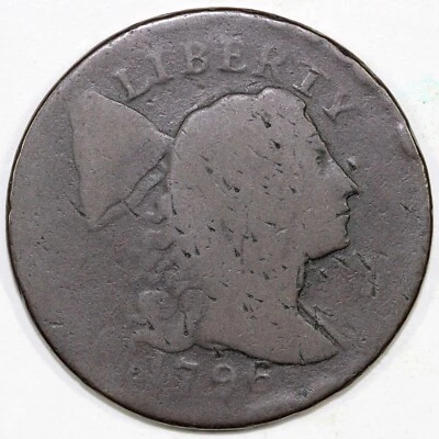 1796 1c S-90 Liberty Cap Large Cent - Image 1 of 2