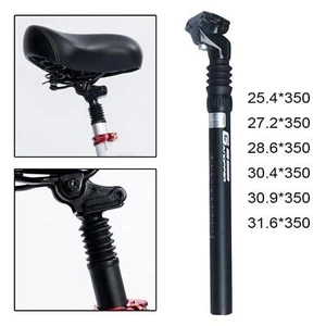25.4 27.2 28.6 30.4 30.9 31.6mm E-bike Seatpost Suspension Damping Length 350mm - Picture 1 of 15