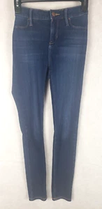Old Navy Ballerina Jeggings 24/7 Girls 16 Blue Stretch Adjustable Waist - Picture 1 of 13