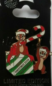 PIN DISNEY WDW DLR MIEMBRO DEL REPARTO FELIZ NAVIDAD 2009 N DALE PRESENTE LE 1750 - Imagen 1 de 1