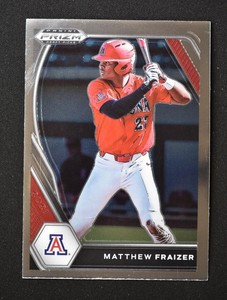2021 Prizm Draft Picks Base #220 Matthew Fraizer - Arizona Wildcats!